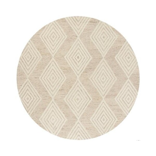 Safavieh 4 x 6 ft. Contemporary Blossom Hand Tufted Area RugBeige & Ivory - BLM111B-4
