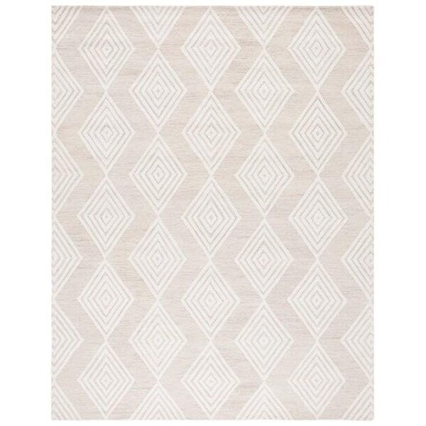 Safavieh 4 x 6 ft. Contemporary Blossom Hand Tufted Area RugBeige & Ivory - BLM111B-4
