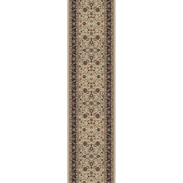 Concord Global Trading 3 ft. 11 in. x 5 ft. 7 in. Jewel Marash - Ivory - 49324