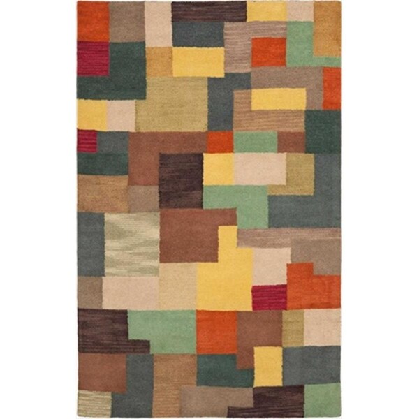 Safavieh 6 x 6 ft. Round Contemporary Soho Multicolor Hand Tufted Rug - SOH923A-6R