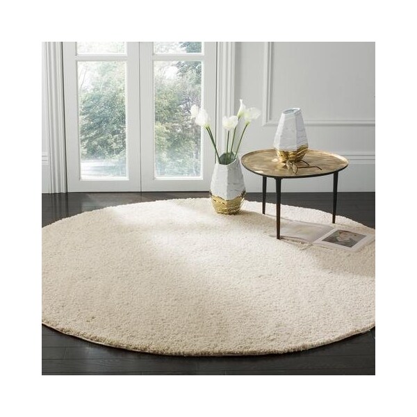 Safavieh Arizona Shag Runner Rug, Creme - 2 ft. 3 in. x 8 ft. - ASG820A-28