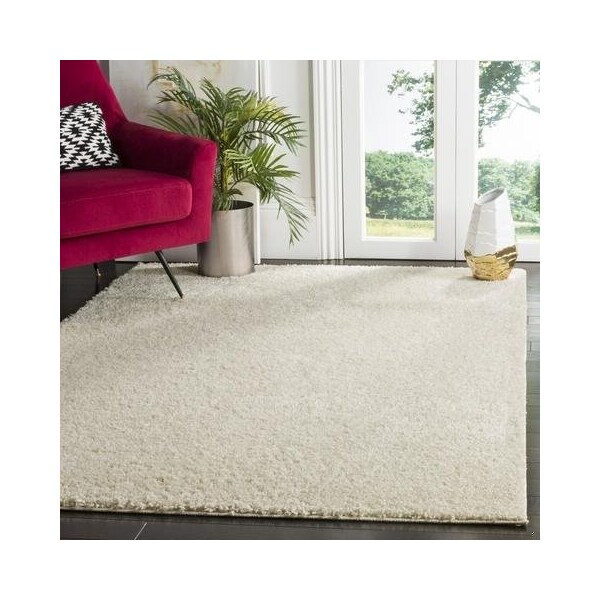 Safavieh Arizona Shag Runner Rug, Creme - 2 ft. 3 in. x 8 ft. - ASG820A-28