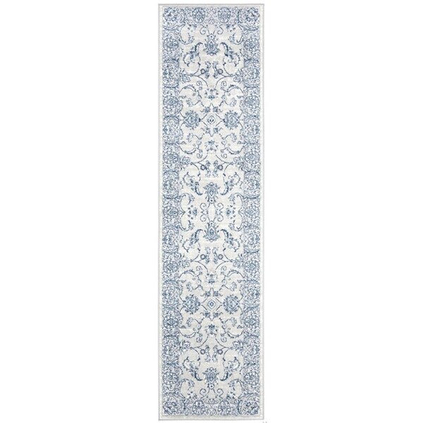 Safavieh 10 x 13 ft. Brentwood Traditional Rectangle RugLight Grey & Blue - BNT854G-10