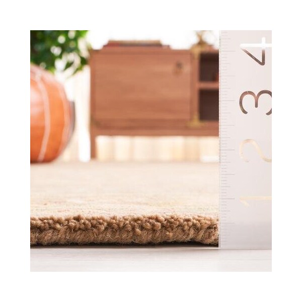 Safavieh 7 ft.-6 in. x 9 ft.-6 in. Large Rectangle Traditional Antiquity- Brown and Gold Hand Tufted Rug - AT311A-8