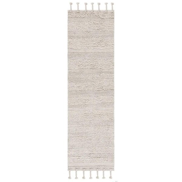 Safavieh 4 x 6 ft. Casablanca Rectangle Hand Loomed Wool RugGrey - CSB450H-4