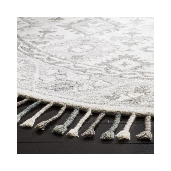Safavieh Aspen Hand Tufted Runner RugLight Grey & Grey 2 ft. 3 in. x 7 ft. - APN120A-27