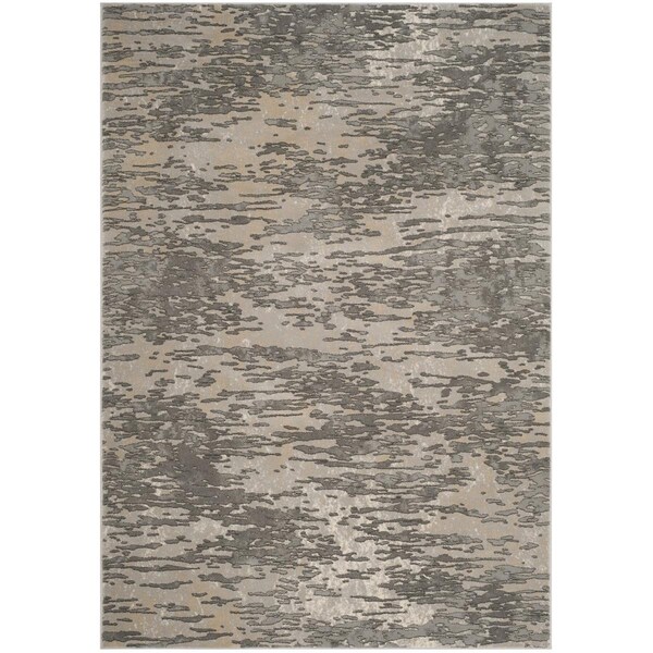 Safavieh Meadow 100 Power Loomed Rectangle Rug, Grey - 6 Ft.-7 In. X 9 Ft. - MDW176F-6