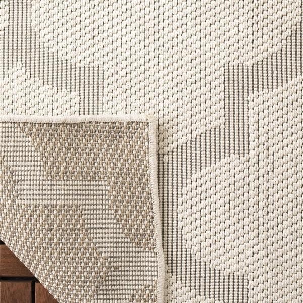 Safavieh 2 x 8 ft. Bermuda 800 Power-Loomed Rectangle Rug Ivory & Light Gray - BMU804A-28