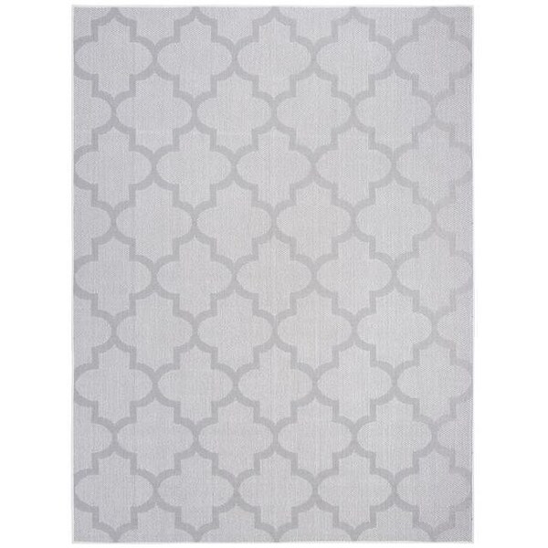 Safavieh 2 x 8 ft. Bermuda 800 Power-Loomed Rectangle Rug Ivory & Light Gray - BMU804A-28