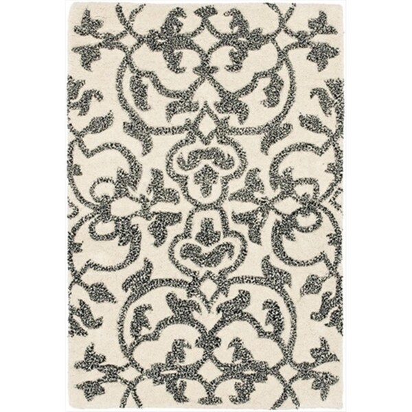 Safavieh 2 ft. 6 in. x 8 ft. Runner Contemporary Soho Ivory and Grey Hand Tufted Rug - SOH840A-28