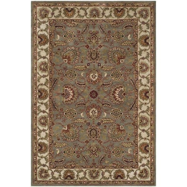 Safavieh 2 Ft. - 3 In. x 10 Ft. Runner- Traditional Classic Light Blue And Ivory Hand Tufted Rug - CL359B-210