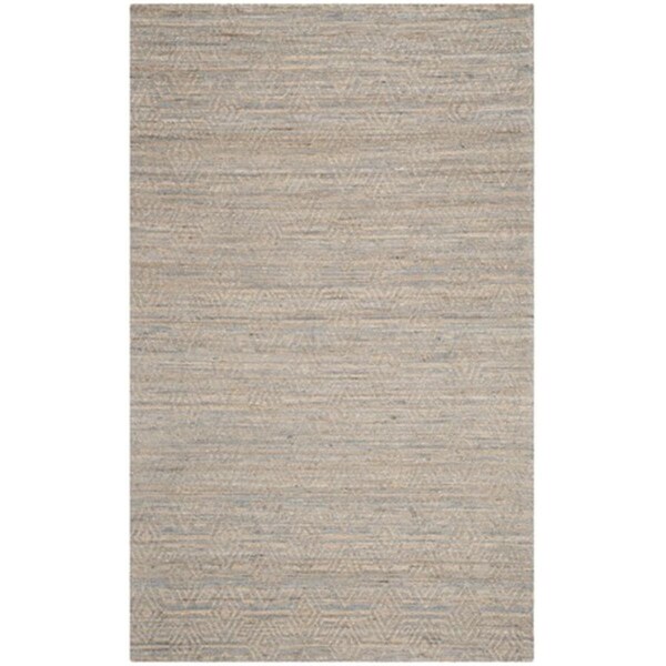 Safavieh Cape Cod Hand Woven Rectangle Rug- Grey - Sand- 4 x 6 ft. - CAP412A-4
