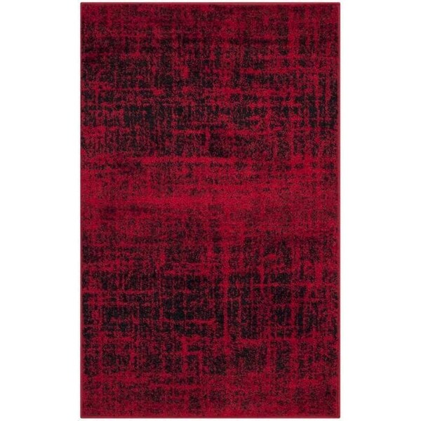 Safavieh Adirondack Oversized RugsRed & Black 2 ft. 6 in. x 22 ft. - ADR116F-222