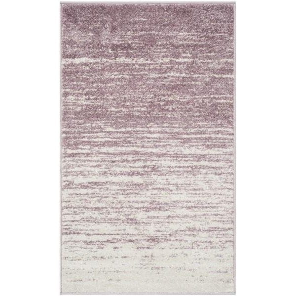 Safavieh Adirondack Power Loomed Runner RugCream & Purple 2 ft. 6 in. x 6 ft. - ADR113L-26