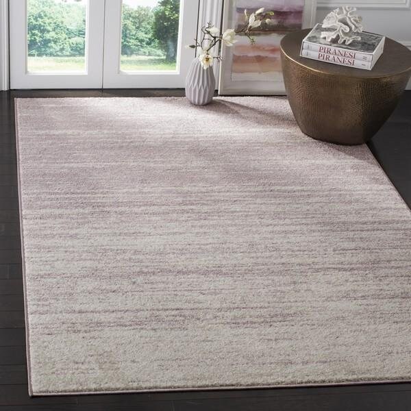 Safavieh Adirondack Power Loomed Runner RugCream & Purple 2 ft. 6 in. x 6 ft. - ADR113L-26