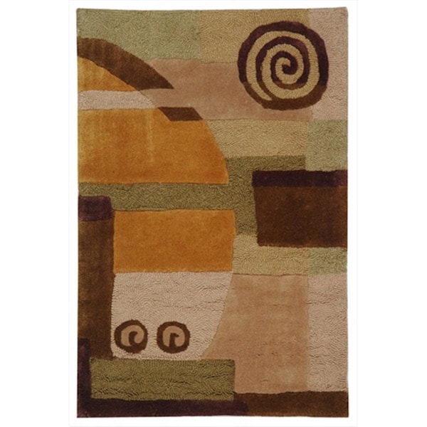 Safavieh 2 ft. 6 in. x 14 ft. Runner Contemporary Rodeo Drive Beige Hand Tufted Rug - RD643A-214