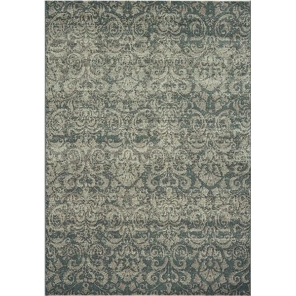 Dynamic Rugs Mysterio 7.10 x 10.10 1217-900 Rug - Silver - MS9121217900