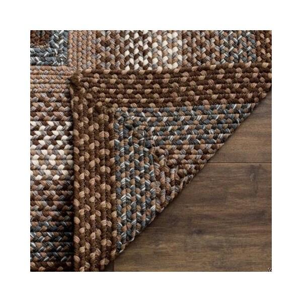 Safavieh 5 X 8 Ft. Oval Braided, Brown And Multi Hand Made Rug - BRD313A-5OV