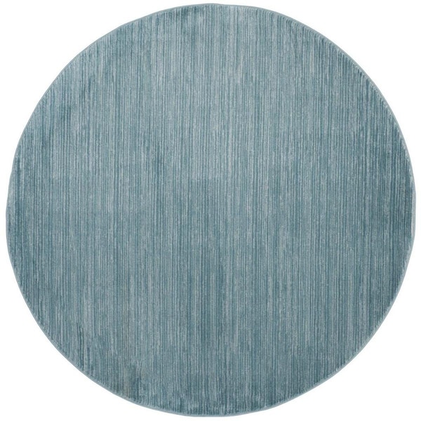 Safavieh Vision Round Area RugAqua 5 x 5 ft. - VSN606B-5R