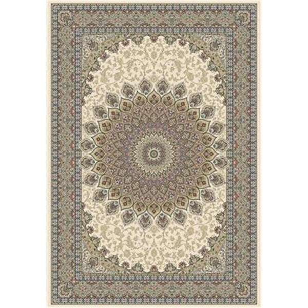 Dynamic Rugs Ancient Garden Rectangular Rug- Ivory - 3 ft. 11 in. x 5 ft. 7 in. - AN46570906484