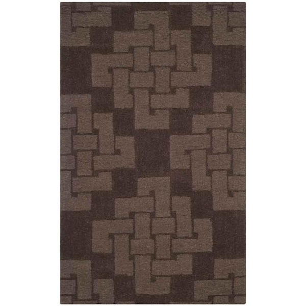 Safavieh Martha Stewart Small Rectangle Rug, Chocolate Truff - 3 x 5 ft. - MSR4950F-3