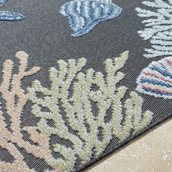 Livabliss Lakeside LKD-2310 Outdoor Safe Area Rug - LKD2310-71010