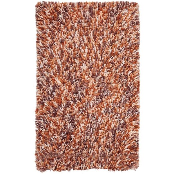 Safavieh 2 ft. 3 in. x 6 ft. Rio Shag Rectangle Rug Rust & Ivory - SG960P-26
