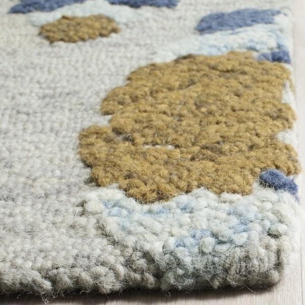 Safavieh Blossom Hand Tufted Small Rectangle Area Rug, Beige and Multicolor - 4 x 6 ft. - BLM403A-4