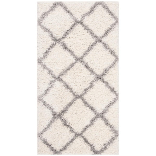 Safavieh Parma Shag RugCream & Grey 4 x 6 ft. - PMA521A-4