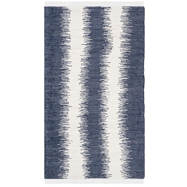 Safavieh Montauk Small Rectangle Rugs, Dark Blue - 3 X 5 Ft. - MTK751B-3