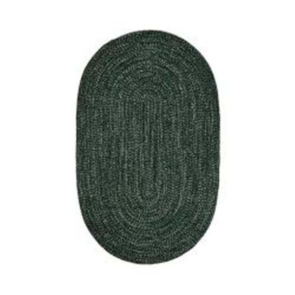 Better Trends Better Trends BRCR2240DE 22 x 40 in. Chenille Reversible Rug - Emerald & Diluth Tweed - BRCR2240DE