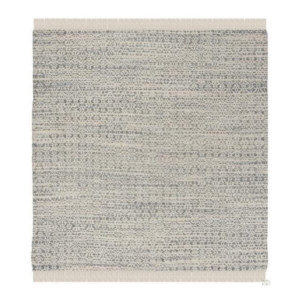 Safavieh 3 x 5 ft. Small Rectangle Boston Tufted Rug, Grey and Ivory - BOS707A-3