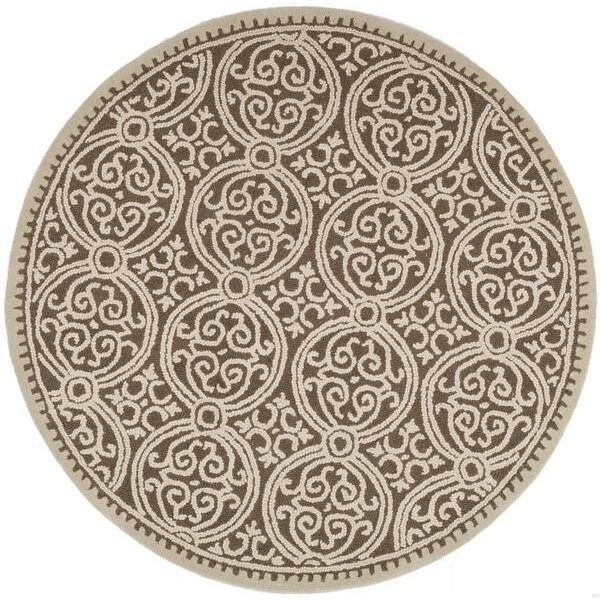Safavieh Cambridge Hand Tufted Square Rug, Tan - Multi, 4 x 4 ft. - CAM232A-4SQ