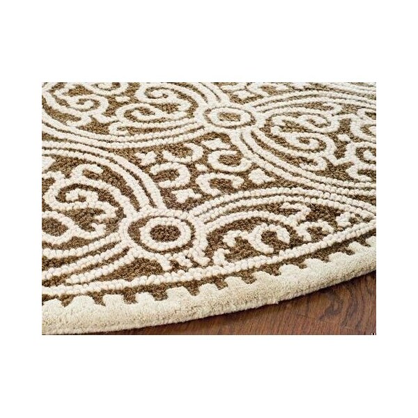 Safavieh Cambridge Hand Tufted Square Rug, Tan - Multi, 4 x 4 ft. - CAM232A-4SQ
