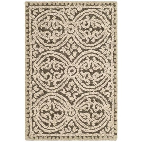 Safavieh Cambridge Hand Tufted Square Rug, Tan - Multi, 4 x 4 ft. - CAM232A-4SQ