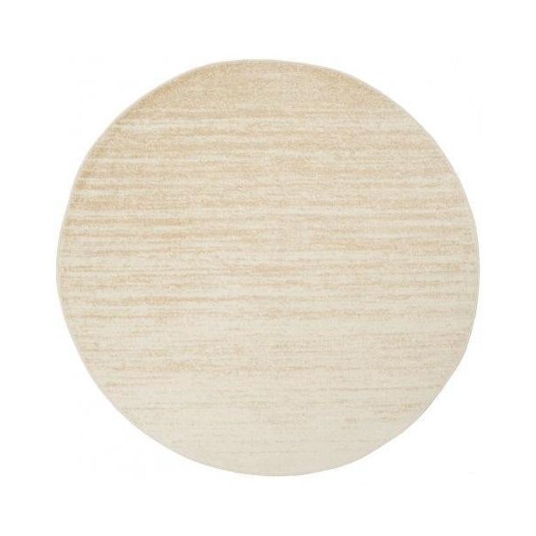 Safavieh 4 x 6 ft. Adirondack Power Loomed Small Rectangle Area RugChampagne & Cream - ADR113W-4