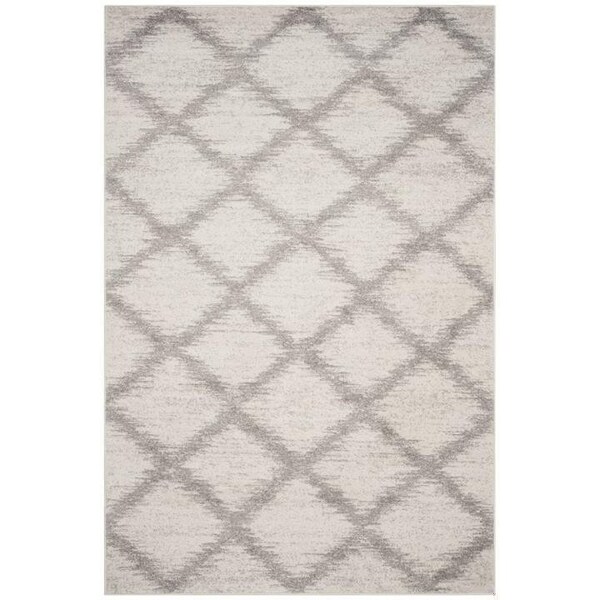 Safavieh Adirondack Runner Rug, Ivory and Silver - 2 ft.-6 in. x 10 ft. - ADR122B-210