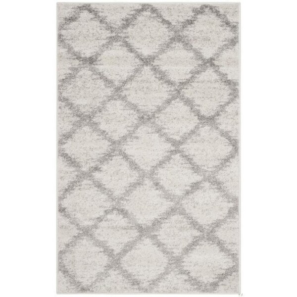 Safavieh Adirondack Runner Rug, Ivory and Silver - 2 ft.-6 in. x 10 ft. - ADR122B-210