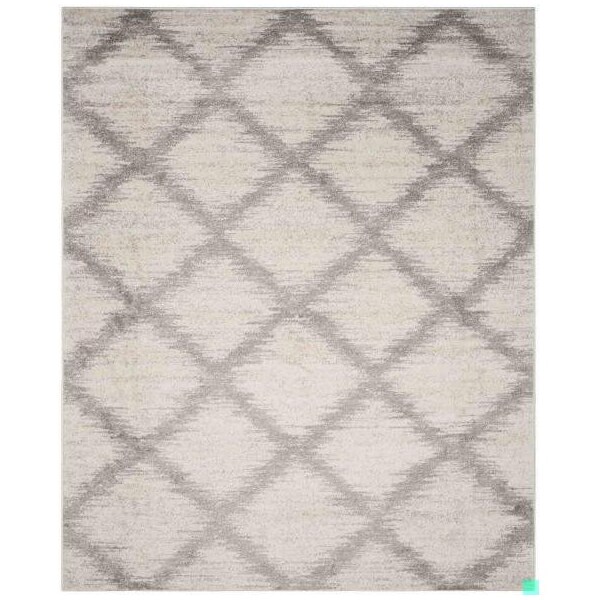 Safavieh Adirondack Runner Rug, Ivory and Silver - 2 ft.-6 in. x 10 ft. - ADR122B-210