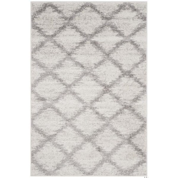 Safavieh Adirondack Runner Rug, Ivory and Silver - 2 ft.-6 in. x 10 ft. - ADR122B-210