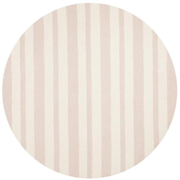 Safavieh Kids Hand Tufted Round RugPink & Ivory 5 x 5 ft. - SFK915P-5R