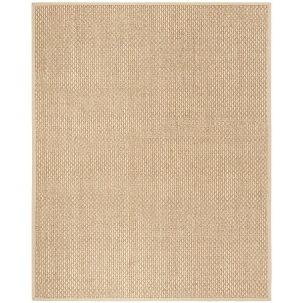 Safavieh Natural Fiber 8 x 10 ft. Rectangle Area Rug - Natural & Beige - NF118A-8