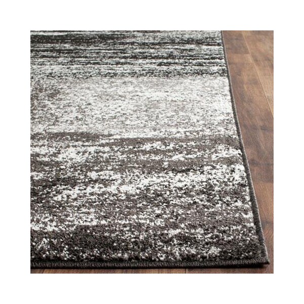 Safavieh Adirondack Square Area RugSilver & Black 4 x 4 ft. - ADR112A-4SQ