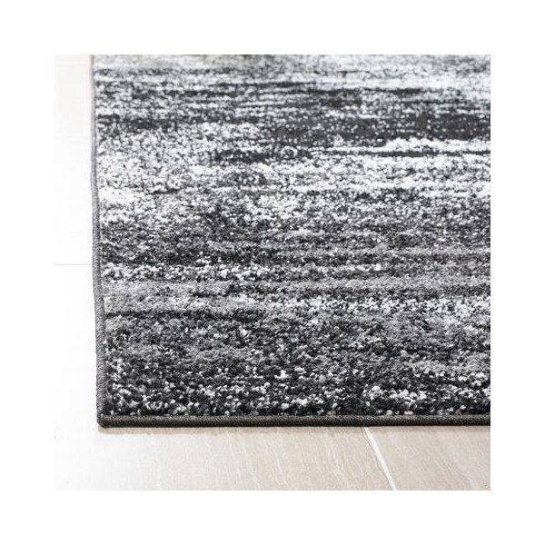 Safavieh Adirondack Square Area RugSilver & Black 4 x 4 ft. - ADR112A-4SQ