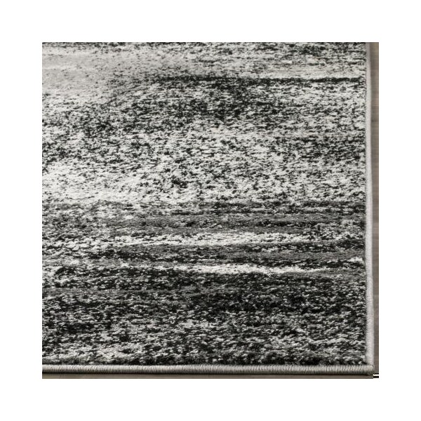 Safavieh Adirondack Power Loomed Square Rug- Silver - Multi- 6 X 6 Ft. - ADR112G-6SQ