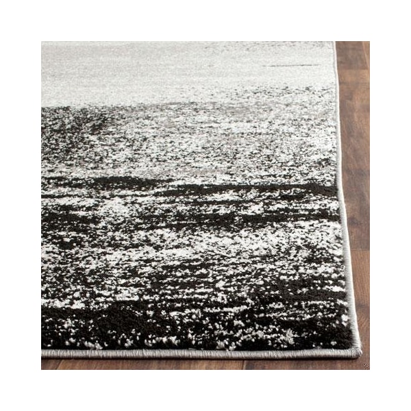 Safavieh Adirondack Power Loomed Square Rug- Silver - Multi- 6 X 6 Ft. - ADR112G-6SQ