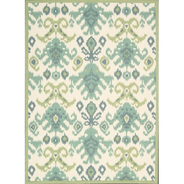 Nourison Vista Area Rug Collection Ivory 5 Ft X 7 Ft Rectangle - 99446137814