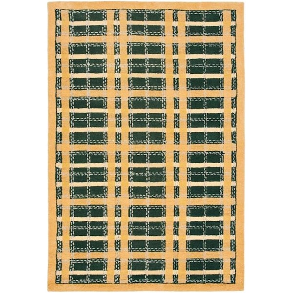 Safavieh 4 Ft. x 6 Ft. Small Rectangle- Contemporary Martha Stewart Hand Tufted Rug - MSR3613A-4