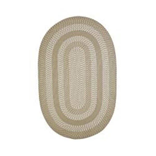 Better Trends 3.6 x 5.6 in. Newport Chenille Rug - Tan - BRNE4266TA