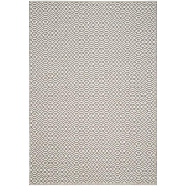 Safavieh 3 x 5 ft. Small Rectangle Montauk Hand Woven RugIvory & Grey - MTK716A-3